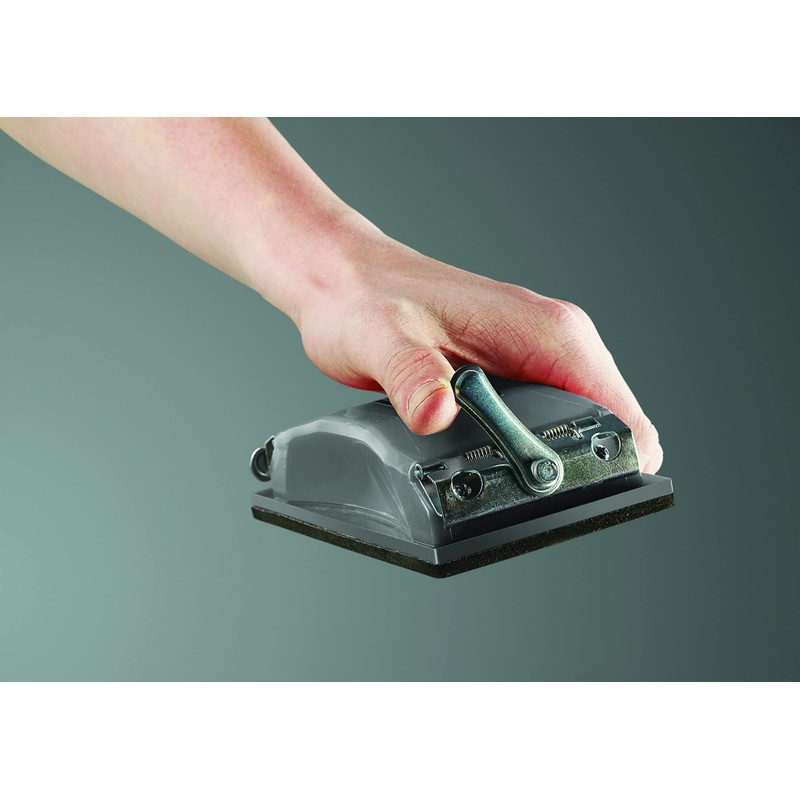 Bosch Professional 1x Hand Sanding Block (with Clamps, Plastic, 160