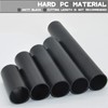 GooChan 2 3 4 6 7 Inch Black Plastic Candle