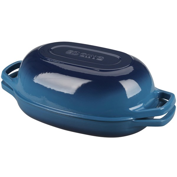 EDGING CASTING Enameled Cast Iron Dutch Oven Pot with Lid,