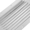 Boat Louvered Vent 250x150mm Air Vent Louver Grill Cover Stainless