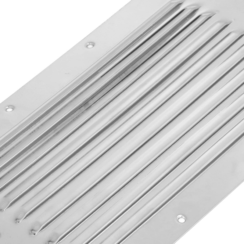 Boat Louvered Vent 250x150mm Air Vent Louver Grill Cover Stainless