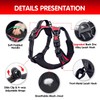 PoyPet Dog Harness and Leash Combo, Escape Proof No Pull