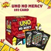 UNO NO MERCY PLUS 192 card game upgrade for adults