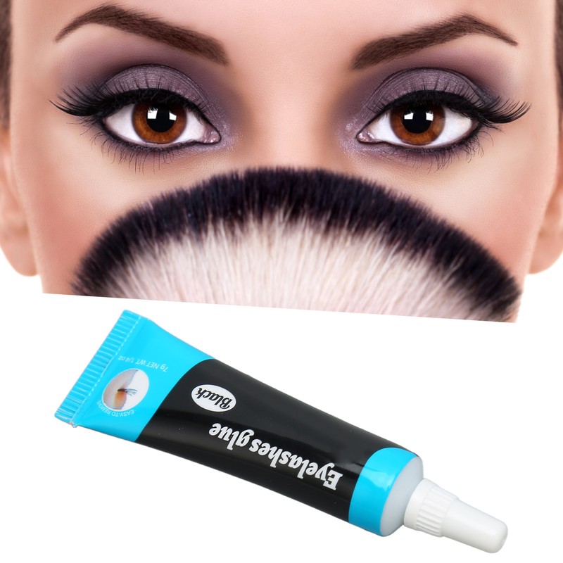 12Pcs False Eyelash Glue Quick Drying Super Strong Waterproof Long