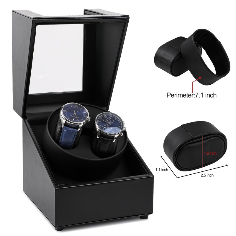 Kalawen Kalawen Latest Automatic Watch Winder, Double Watch Winder Dust-Proof
