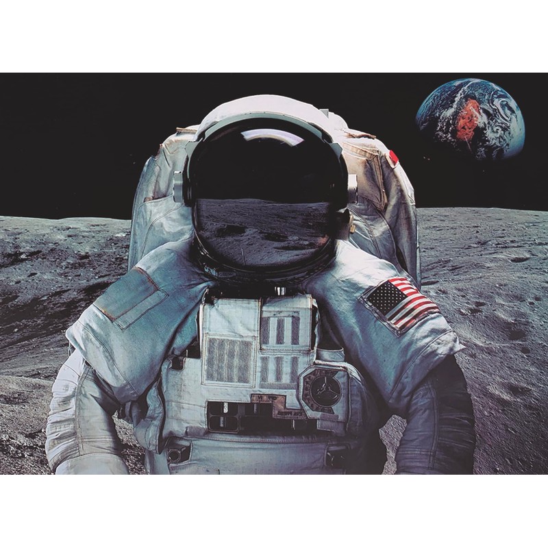 FLINK Rompecabezas Astronauta en la Luna