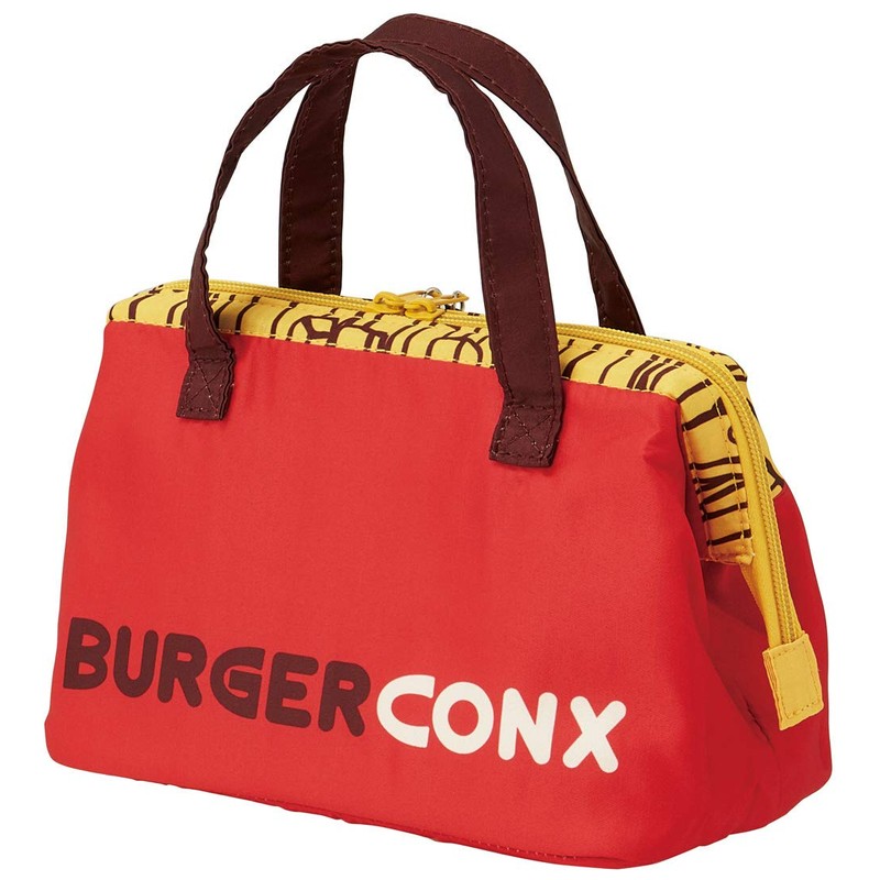 Skater KGA1-A Insulated Lunch Bag, Gusset, Women's, Burger Conx, Potato