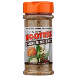 THE ORIGINAL HOOTERS Hooters Famous Seasoning Salt 6.5 Ounce Pack for Flavorful Cooking
