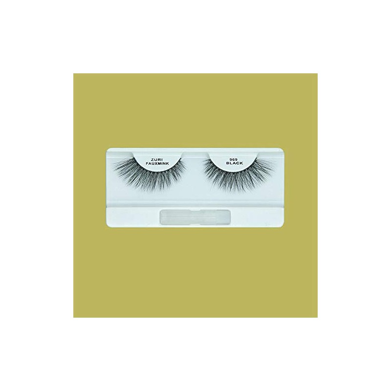 ZURI Fauxmink False Eyelashes | XD/8D X-Dimensional Natural False Lashes