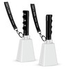 2 Pack 8 Inch Cowbell Noise Makers with Handle and