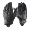 Harssidanzar Mens Full Finger Goatskin Leather Touchscreen Motorcycle Gloves GM028E