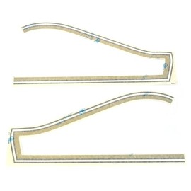 Gas Fuel Tank Stripes Decals - Compatible with Honda CB750K CB750 1974-1976 - 2 Decals