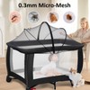 Travel Crib Tent, Pack and Play Mosquito Net Cover with