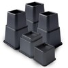 Simple＆Opulence Bedding Adjustable Bed Furniture Risers - Elevation in Heights