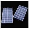 28 spaces transparent Storage Case 5ea
