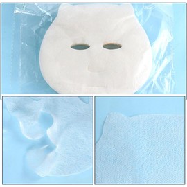 Happyyami 100 Faciales Desechables, de Tela No Tejida de Color Claro, Hidratantes y Transpirables para Cuidado Piel en Salones de Belleza