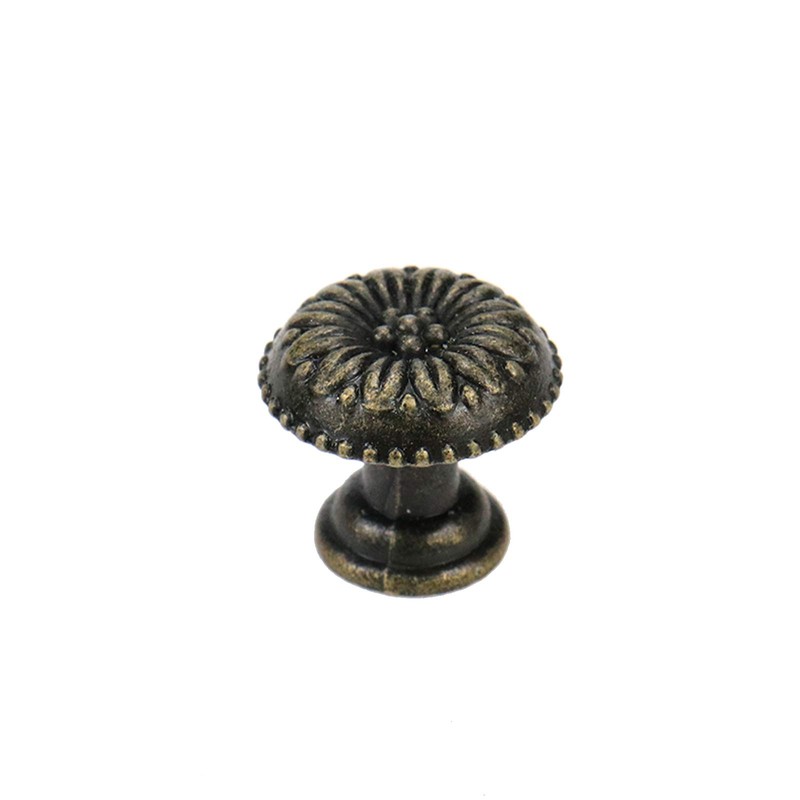 Bitray 10PCS Mini Metal Jewelry Box Knobs Vintage Bronze Chest