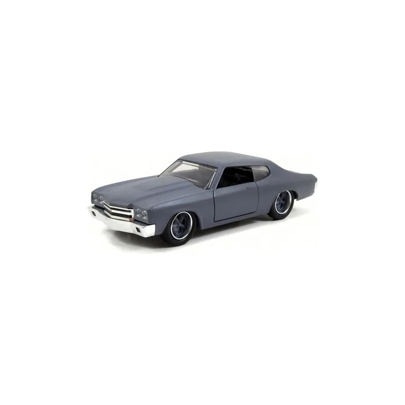 Jada 1:32 Dom's Chevy Chevelle Ss Gris Rapido Y Furioso