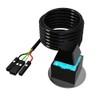 DKE Desktop Computer Power Switch Power Supply Control Adapter Cable
