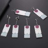 KitsKap Tanjiro Earrings Hanafuda Tanjiro Cosplay Earrings Anime Jewelry Accessories