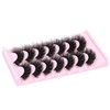 Fake Eyelashes Fluffy Volume Thick Lashes Faux Mink 20MM Long