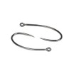 MUUNN 100Pcs Fly Tying Hooks,Curved Nymph Caddis Fly Hook for