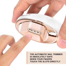 Electric Nail Clipper,Electric Nail File,Automatic Nail Clippers,Automatic Safety Nail Clippers and Fingernail Files,Nail Trimmer Gift for Caregivers, Elderly, Adults, Children,Care Communities