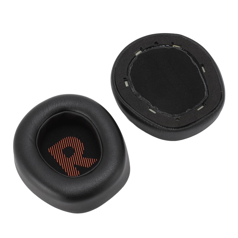 2PCS Headphone Ear Pads High Density Sponge Protein Leather Earphone