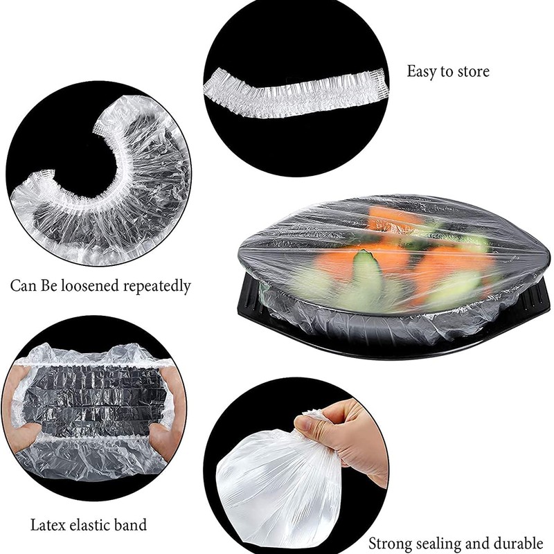 Fresh Keeping Bags - Reusable Elastic Food Storage Covers with