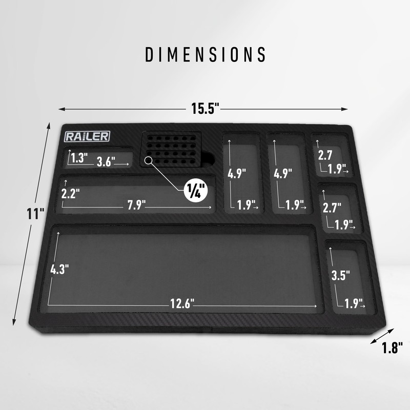 Railer EVA Foam Tool Tray – Premium Tool Box Accessories