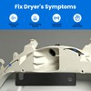 4-Pack WE03X37320 Dryer Bearing Sliders
