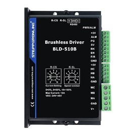 STEPPERONLINE Digital Brushless DC Motor Driver 12V-48VDC Max 15.0A 400W