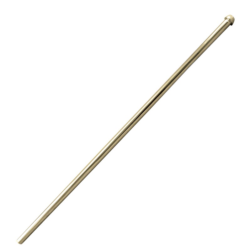 Westbrass D122-2-01 1/2" x 20" Brass Bullnose Faucet Riser Supply