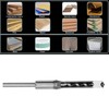SIXRUN Square Hole Mortiser Drill Bit mit Vierkant-Lochbohrer und Zapfenschneidmaschinen