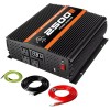 NGNWOB 2500W Inverter Power Inverter 12V to 110V dc to