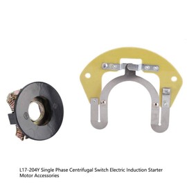 Miskall L17-204Y Single Phase Centrifugal Switch, Black, Mechanical, Automatic, Manual