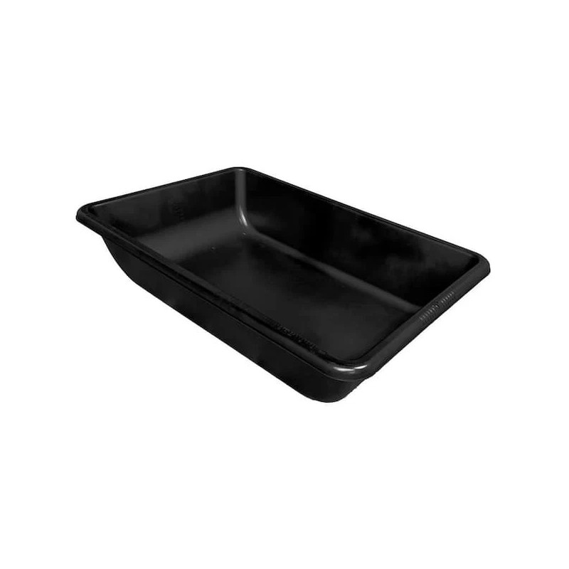 Black Large Concrete Mixing Tub