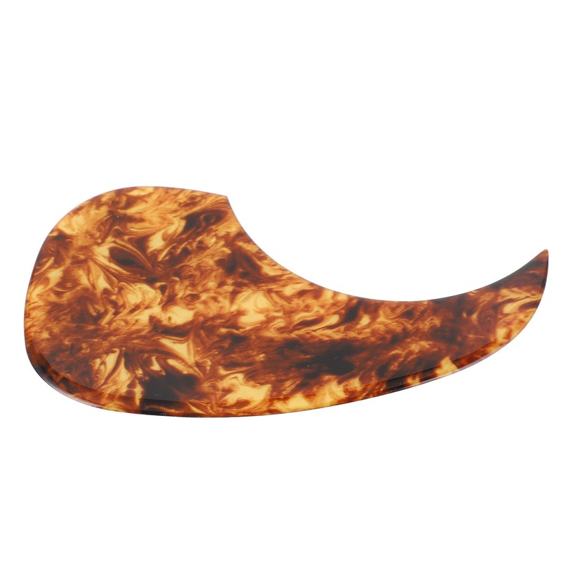 Guitar Pickguard PVC Decorative Self Adhesive Comma Shape Acoustic Guitar