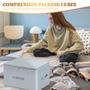 MOLENCO Ultra Space Saving Self-Compressing Organiser, Compressing Bag, Self-Compressing Organiser