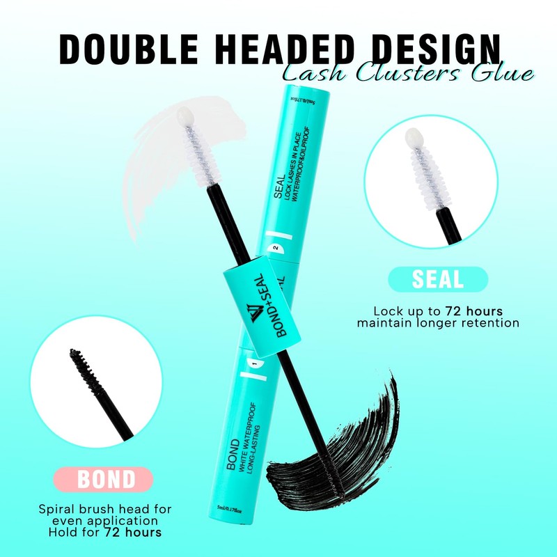 VAVALASH 3 in 1 Lash Bond and Seal Clusters Glue