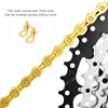 VG Sports Mountain Bike 9 Speed Chain 116 Links 1/2inx11/128in