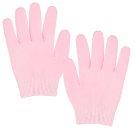 Expressions Gel Spa Moisturizing Gloves - 1 Pair Spa Gloves Infused with Essential Oils to Soften Skin & Lock in Moisture | Gel Gloves for Dry, Cracked Hands