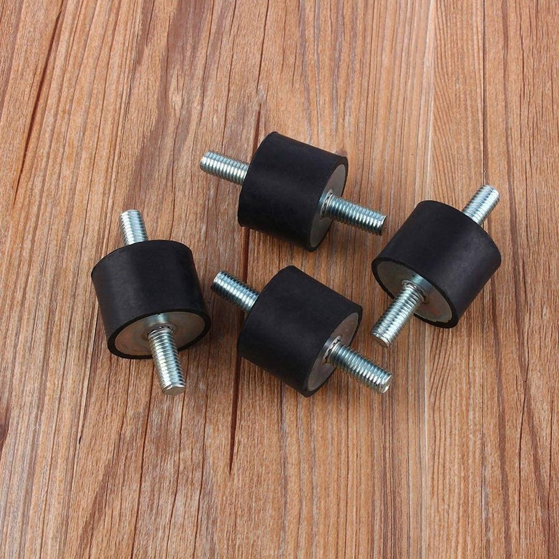 Rubber Mounts M8 x 23 Anti-Vibration Insulator Insulation Shock Absorption