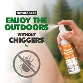 NatureStop Chigger Repellent Spray for Humans (6 oz)