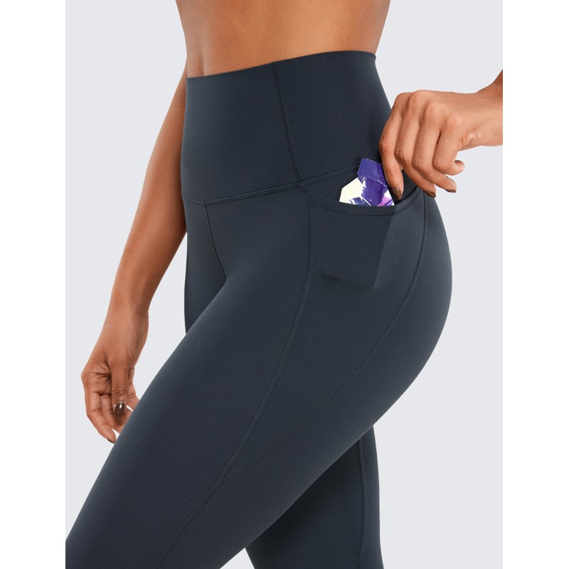 CRZ YOGA Womens Butterluxe Workout Yoga Capri Leggings 23 Inches