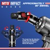 MTO Universal Joint Set 3PCS, 3/8" 1/2" 1/4" Drive Swivel