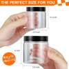 Vivimee 24 Pack Plastic Jars with Lids 16 oz (12