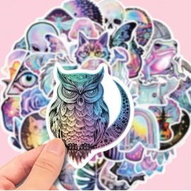 Unbranded 10pcs Gorgeous Cosmic Stickers- Scrapbooking, Journal, DIY Crafts & Card Making