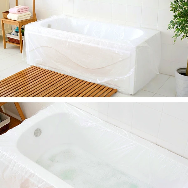 TFY Ultra Large Disposable Film Bathtub Bag for Salon, Household