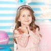 AMCAMI Glitter Headbands for Girls 2 pcs Pink Girls Headbands